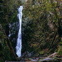 Niagara Falls on the way to the trestle bridge in Goldstream Provincial Park.